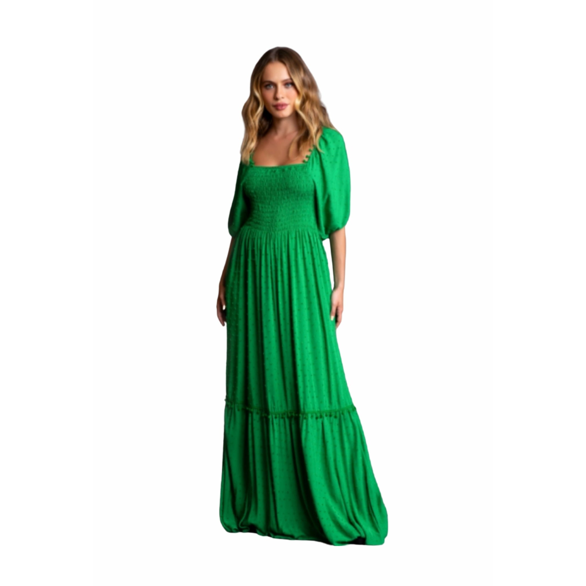 Green Goddess Long Dress – MBOLDEN